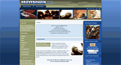 Desktop Screenshot of prayerchain.org
